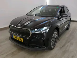 Skoda Enyaq iV 80 204pk | SOH 91% | Panoramadak | Leder | Warmtepomp | 21" | Assistentie & Lichtpakk