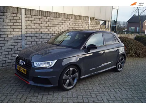 Audi A1 Sportback 1.8 TFSI Sport Pro Line S Autom Leder/Alcantara Sportst Stoelverw Navi Camera Xeno