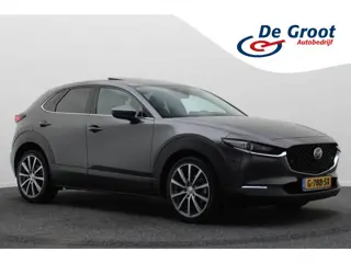 Mazda CX-30 2.0 e-SkyActiv-X M Hybrid Luxury Leer, Schuif-/Kanteldak, 360° Camera, Memory, Head-Up, 