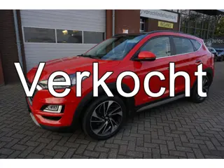 Hyundai Tucson 1.6 T-GDI 177PK AUTOMAAT PREMIUM LUXE! DEALER ONDERHOUDEN! PANORAMADAK STOELKOELING+V