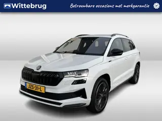 Škoda Karoq 1.5 TSI ACT Sportline Business / TREKHAAK/ STUUR+STOELVERWARM.V+A/ PARK.SENSOR.V+A/ CAME