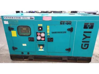 Giyi GY 50 , New Diesel Silent Generator , 62.5 KVA