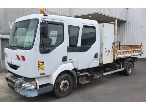 Renault Midlum 150 DCi , Tipper , Double cabine , 7 Seats , Manual , Spring Susp.