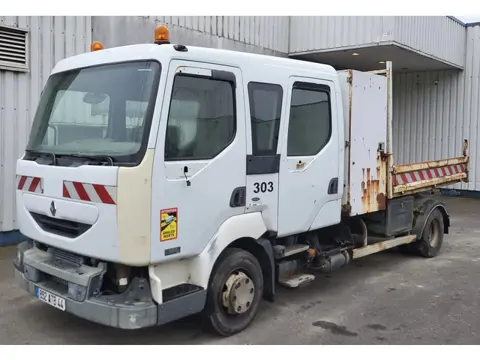Renault Midlum 150 DCi , Tipper , Double Cabine , 7 seats, Manual , Spring Susp.
