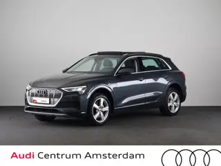 Audi e-tron 55 quattro Business edition Plus 95 kWh 408pk | Panoramadak | Lederen bekleding | Parkee