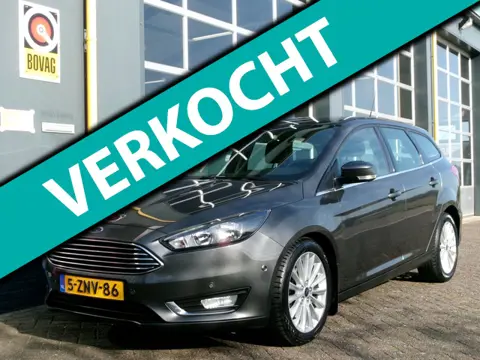 Ford Focus Wagon 1.0/125pkTitanium X NAV ECC LMV Half Leer PDC VenA TH
