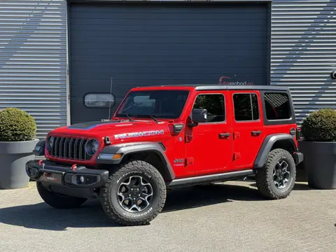Jeep Wrangler Unlimited 4xe 380 Rubicon Afneembare Dakdelen | Navigatie | Camera | Stoel/Stuurverwar