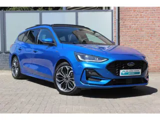 Ford Focus Wagon 1.0 EcoBoost 155pk Hybrid ST Line X Navi, Pano, Haak, Driver Ass Pack, Leer, Winter