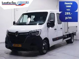 Renault Master 2.3 dCi 145 pk Pick Up / Open Laadbak 6-Zits Airco, Trekhaak 3.500 kg, LxBxH 245x208x