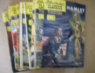 14 illustrated classics comics