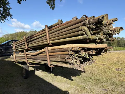 ca 130 st  regenbuizen  aluminium