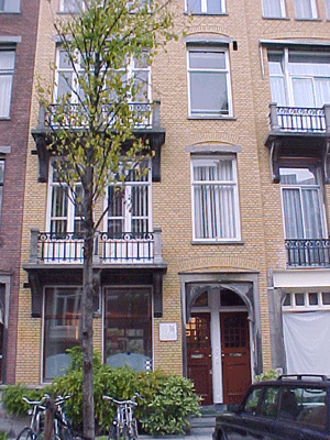 Woning aan de Johannes Verhulststraat te Amsterdam