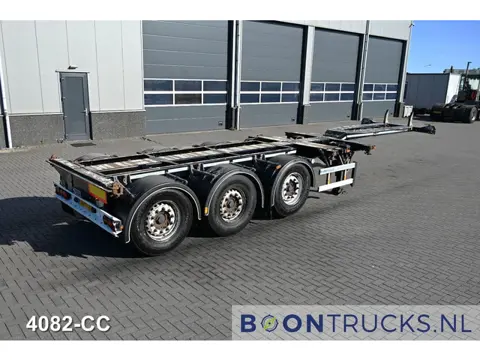 D-Tec FLEXITRAILER | 2x20-30-40-45ft HC * 3x EXTENDABLE * MB/DISC * LIFT AXLE * NL TRAILER * APK 07-