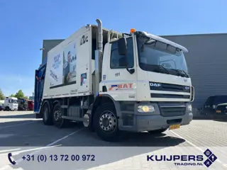DAF CF 75 250 EEV / Haller X2C MEKAV 20 m3 / Garbage Truck - Muhlwagen - Camion Poubelle