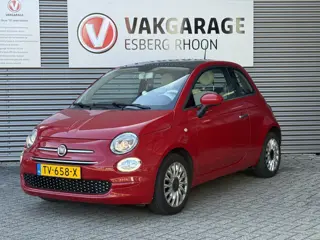 Fiat 500 1.2 Lounge NAV,AIRCO,PANO,CARPLAY (bj 2018)