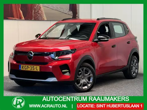 Citroën C3 1.2 TURBO PLUS 100PK NIEUW MODEL 2025 50 STUKS OP VOORRAAD !!! NAVIGATIE VIA APPLE CARPLA