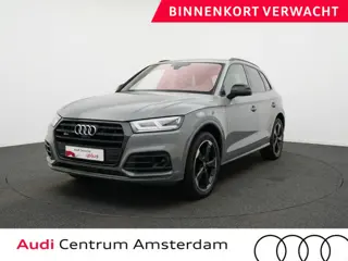 Audi Q5 2.0 TFSI quattro Sport S Line Black Edition 252pk | Panoramdak Diamond Stitching | Luchtveri