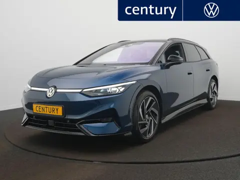 Volkswagen ID.7 Tourer Pro Limited Edition 77 kWh accu 210 kW / 286 PK Va Aquamarine Blue / Trekhaak