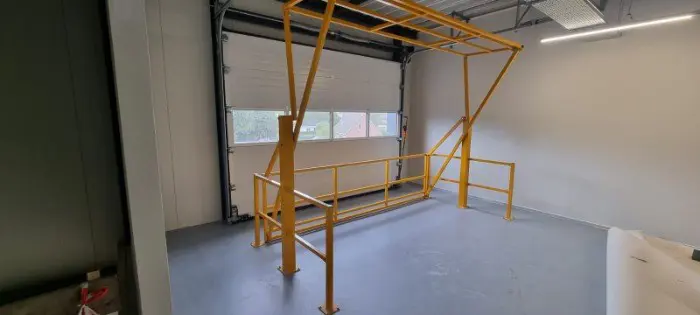 Kantelhek/Hek/pallet/valbeveiliging/magazijn ACTIE