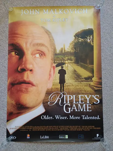 RIPLEY ' S GAME BELGISCHE filmposter.