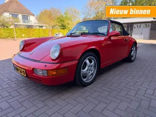 PORSCHE 964 911 Carrera 2 Cabriolet 964 Â 1993 Â Guards Red Â Manual! 
