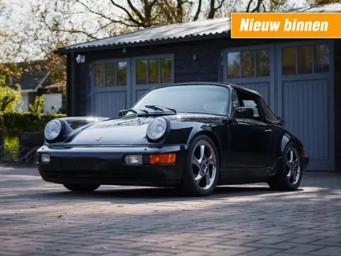 PORSCHE 911 3.2 Cabriolet Â 1985 Â look 964 Â Midnight Blue Metallic - Just Arrived!