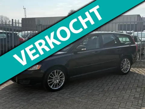 Volvo V50 1.8 Sport! 1e EIGENAAR NL AUTO NAP! Airco l Cruise l Trekhaak l LMV l MTF-STUUR! DEALER OH
