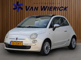 Fiat 500 1.2 Lounge Automaat | Distributieriem vervangen | Pano-dak | Airco | NAP