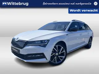 Škoda Superb Combi 1.4 TSI iV 218pk Sportline DSG Automaat / Panorama schuifdak / LM 19 inch / 360 c