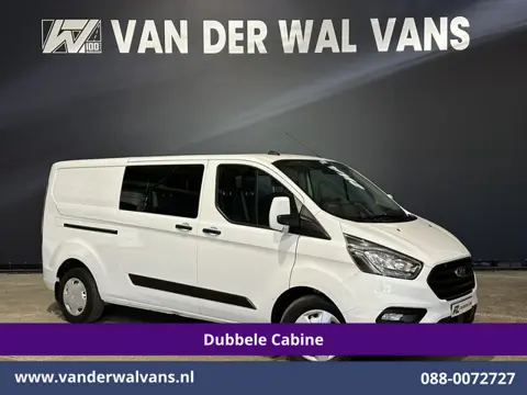 Ford Transit Custom 2.0 TDCI 130pk Automaat L2H1 Dubbele Cabine Inrichting Euro6 Airco | 6-Zits | Ca