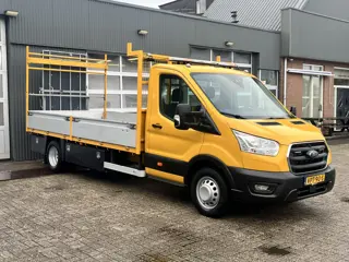 Ford Transit 350 2.0 TDCI L5 RWD 170pk Openlaadbak Pick-up Airco Trekhaak 2991kg Actiebord laadbak 4