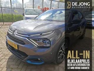 Citroen Ë-C4 Shine 50 kWh ALL-INRIJKLAARPRIJS/Navi/Camera/Glazen panoramadak