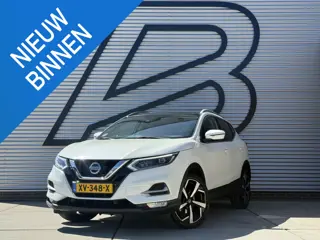 Nissan Qashqai 1.3 DIG-T Tekna + 2e Eigenaar|Navi|Pano||Cruise|Camera|Carplay|Clima|Stoelverw|N.A.P|