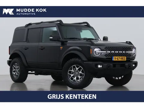 Ford Bronco 2.7 Outer Banks | GRIJS KENTEKEN | Trekhaak | Bang&Olufsen | Stoel+Stuurverwarming | 360