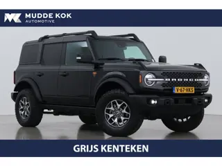 Ford Bronco 2.7 Outer Banks | GRIJS KENTEKEN | Trekhaak | Bang&Olufsen | Stoel+Stuurverwarming | 360