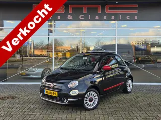 Fiat 500 1.2 Lounge Schuifdak Airco Citysteering (bj 2017)