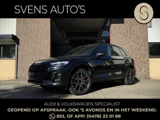 Audi Q5 55 TFSIe S-Line Black Edition|Ruitenstiksel|Trekhaak|Matrix|Sfeer