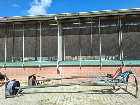 Eisele en Reck mestmixer met omkeer kast 70 x 70 raam - beide 5 meter lang