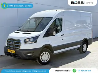 Ford E-Transit 68kWh 184PK L2H2 317km WLTP 97% (SOH) BEV Snelladen Camera Cruise control Climate con