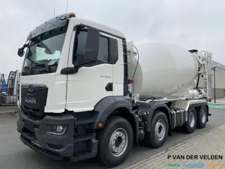 MAN TGS 35.360 | 8x4 BB | mixer 10 m3 | Liebherr | 37 Ton | direct inzetbaar |