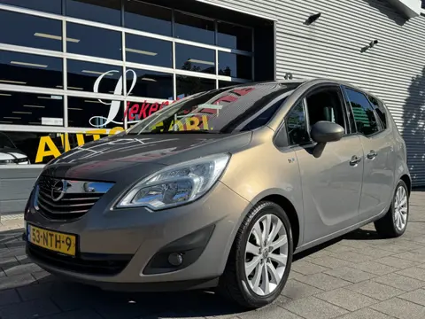 Opel Meriva 1.4 Turbo Cosmo - Airco I Fietsen drager I Sport interieur & Half leer I Cruise control 