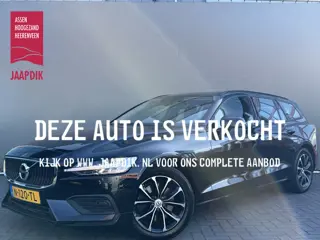 Volvo V60 BWJ 2022 2.0 B4 200 PK Momentum AUTOMAAT | TREKHAAK | STOEL + STUURVERW. | FULL LED | CAME