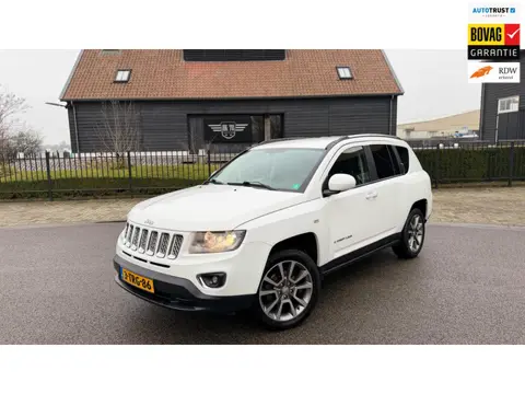 Jeep Compass 2.0 LIMITED AUTOMAAT APPLE CARPLY CAMERA NAVI LEER TREKHAAK