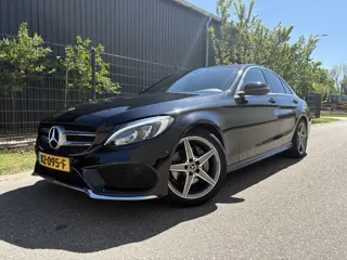 Mercedes-Benz C-Klasse 180 Business Solution AMG / AUTOMAAT / NAVI / LEER / CRUISE / 110dkm! NAP!