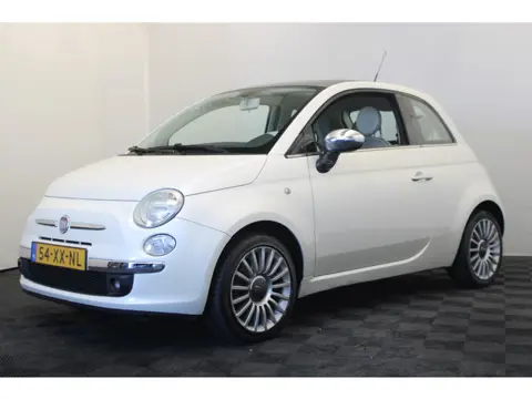 Fiat 500 1.4-16V Lounge |Pano| (bj 2007)