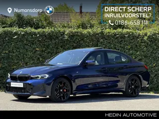BMW 3-serie 330e | M-Sport Pro | Schuif-/Kanteldak | 360 Camera | HiFi | Trekhaak | Adapt. Led | Sto