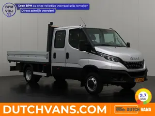 Iveco Daily 50C21 Hi-Matic Automaat Open Laadbak Dubbele Cabine 7-Persoons | Led | Multimedia | Came