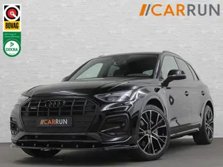 Audi Q5 50 TFSI e 300PK | Luchtvering | B&O Sound | Leder | Carbon | Sportstoelen | Carplay | Zwarte