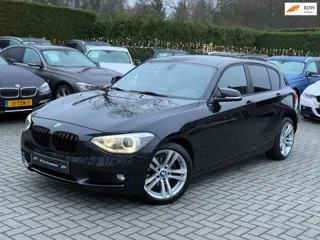 BMW 1-serie 118i Business+|Nieuwe Ketting + Klepseals|Leder|Navigatie|Cruise control|Xenon|Climate c