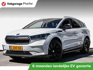 Škoda Enyaq iV 80 204 pk First Edition Trekhaak/ Warmtepomp/ Lederen int./ Stuur+stoelverwarming/ El